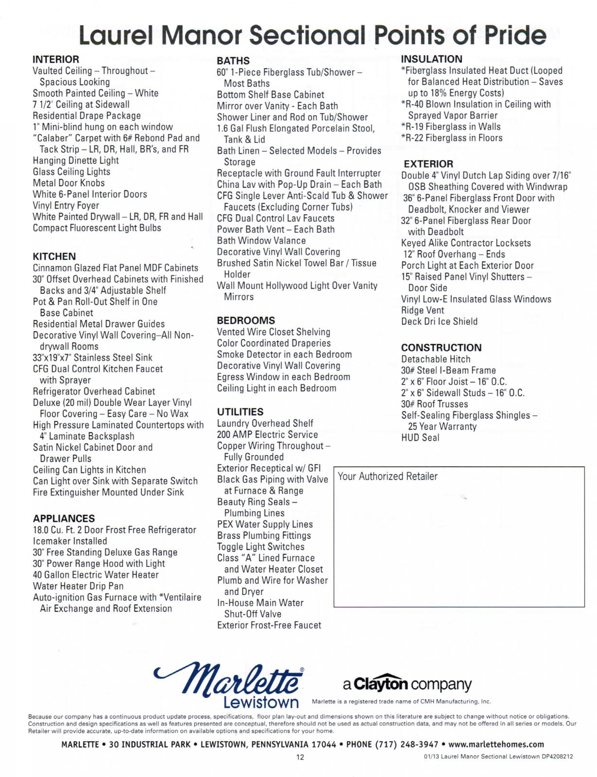 Laurel Manor 56282575 Twin Lakes Homes Inc